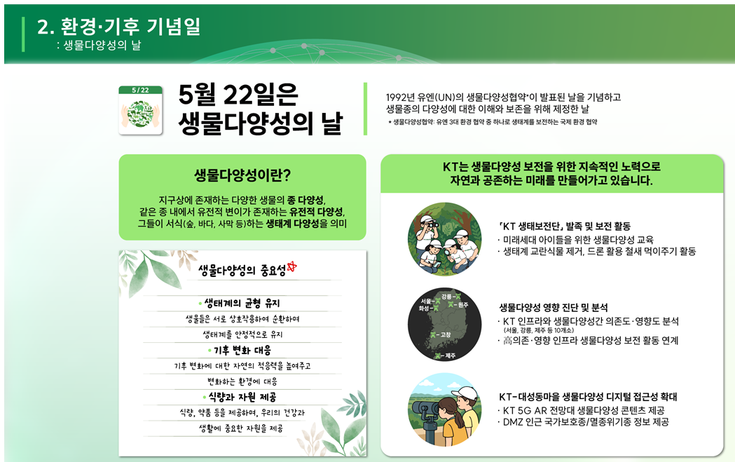 ESG 환경교육 추진