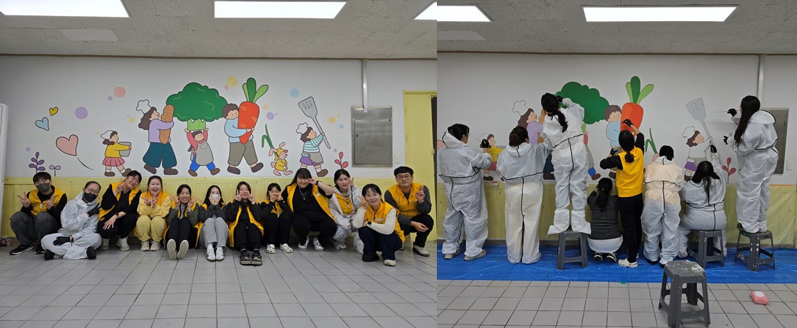 [하트너봉사단] 대구드림나래보육원 벽화그리기